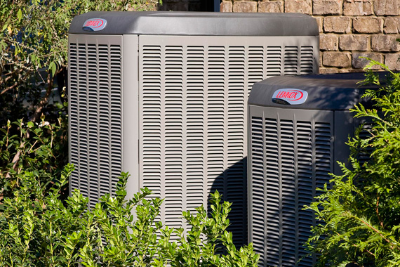 Air conditioner outside of home